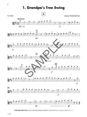 String Basics: First Performance Ensembles, Book 1 - Viola - Book/Audio Online
