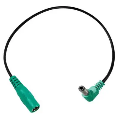 Cable - Green Right-Angle Line-6 Extension Jumper (Reverse Polarity)