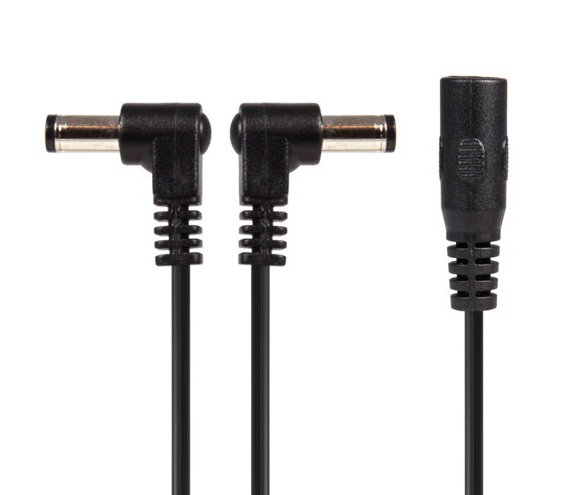 Right-Angle Y Splitter Cable