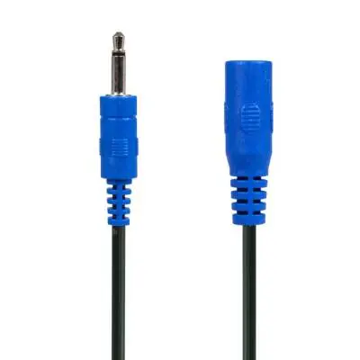 Power-All - Cable - Blue 3.5mm Phone Plug Extension Jumper