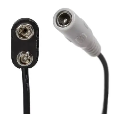 Cable - Grey Battery Snap Jumper