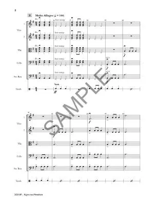 Rujero and Paradetas - Sanz/Monday - Sting Orchestra - Gr. 2.5