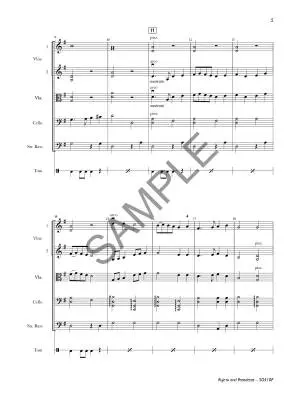 Rujero and Paradetas - Sanz/Monday - Sting Orchestra - Gr. 2.5