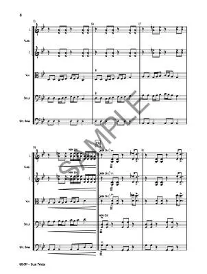 Blue Taters - Bishop - String Orchestra - Gr. 3