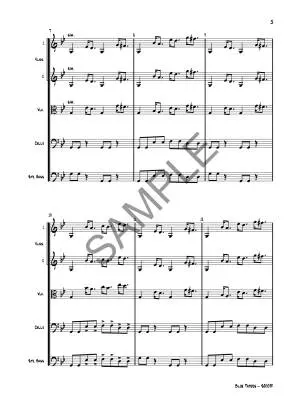 Blue Taters - Bishop - String Orchestra - Gr. 3