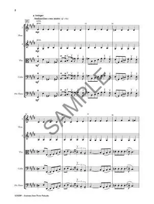 Andante from Three Preludes - Gershwin/Mosier - String Orchestra - Gr. 4