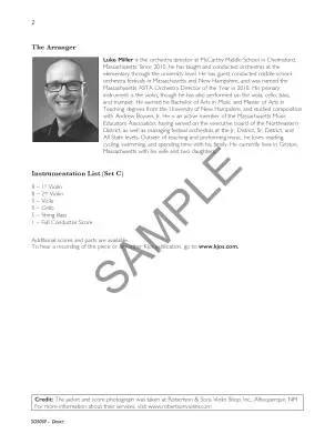 Dance from Othello Suite, Op. 79 - Coleridge-Taylor/Miller - String Orchestra - Gr. 3.5