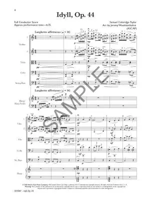 Idyll, Op. 44 - Coleridge-Taylor/Woolstenhulme - String Orchestra - Gr. 4