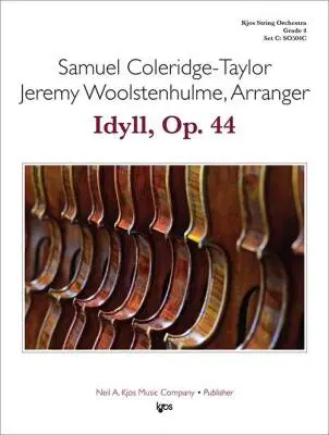 Neil A. Kjos Music Co - Idyll, Op. 44 - Coleridge-Taylor/Woolstenhulme - String Orchestra - Gr. 4