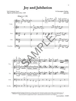 Joy and Jubilation - Teichler - String Orchestra - Gr. 4
