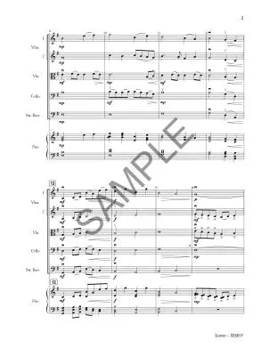 Sunrise - Castonguay - String Orchestra with Piano - Gr. 2.5
