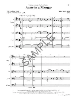 Away in a Manger - Stamp - String Orchestra - Gr. 2.5