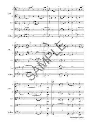 Away in a Manger - Stamp - String Orchestra - Gr. 2.5