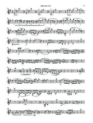 Sonatas for Piano and Clarinet Op. 120, No. 1 and 2 - Brahms - Clarinet Part