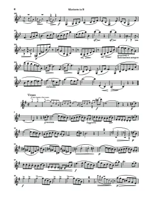 Sonatas for Piano and Clarinet Op. 120, No. 1 and 2 - Brahms - Clarinet Part
