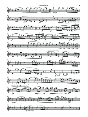 Sonatas for Piano and Clarinet Op. 120, No. 1 and 2 - Brahms - Clarinet Part
