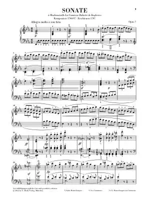 Sonata No. 4 in E-flat Major, Op. 7 - Beethoven - Piano - Sheet