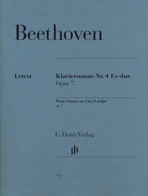G. Henle Verlag - Sonata No. 4 in E-flat Major, Op. 7 - Beethoven - Piano - Sheet