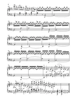 Sonata No. 4 in E-flat Major, Op. 7 - Beethoven - Piano - Sheet