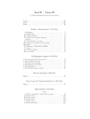 Piano Works Volume 3 - Debussy - Piano - Book