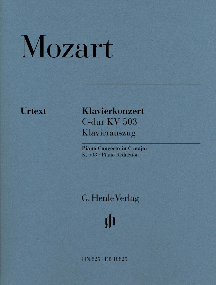 Concerto No. 25 in C Major, K. 503 - Mozart - 2P4H - Book