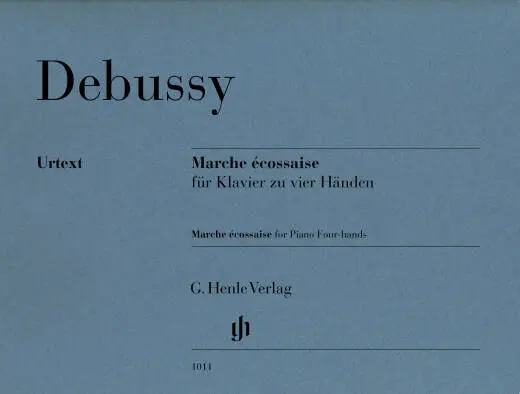 G. Henle Verlag - Marche Ecossaise - Debussy - 1P4H - Book