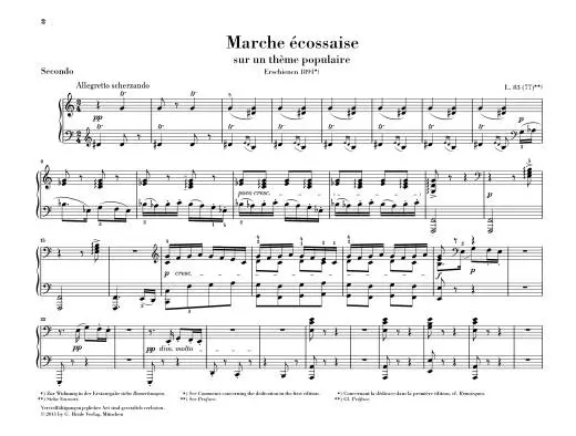 Marche Ecossaise - Debussy - 1P4H - Book