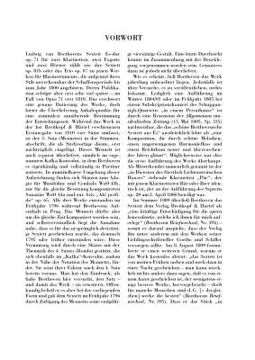 Sextet in E-flat Major, Op. 71 - Beethoven/Voss - Study Score