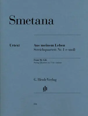 G. Henle Verlag - String Quartet No. 1 in E Minor - Smetana/Pospisil - Parts Set