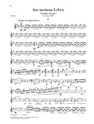 String Quartet No. 1 in E Minor - Smetana/Pospisil - Parts Set