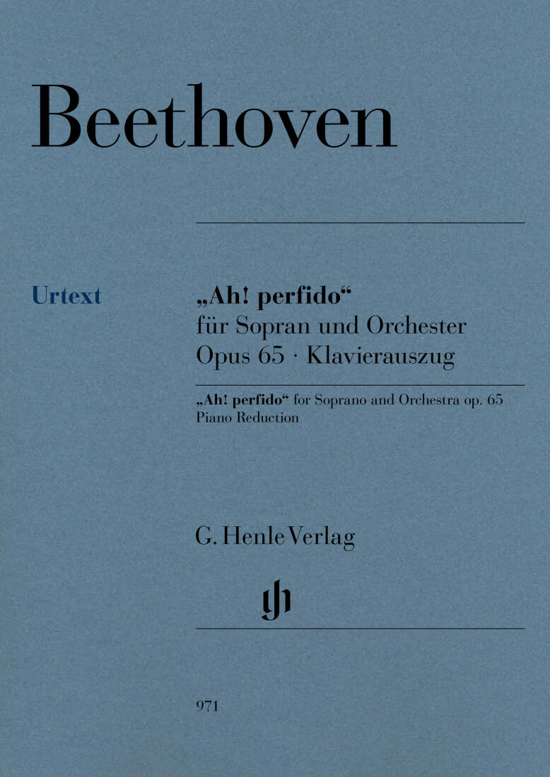 \'\'Ah! Perfido\'\' Op. 65 - Beethoven - Soprano Voice/Piano - Sheet