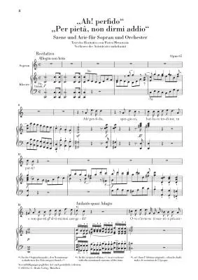 \'\'Ah! Perfido\'\' Op. 65 - Beethoven - Soprano Voice/Piano - Sheet