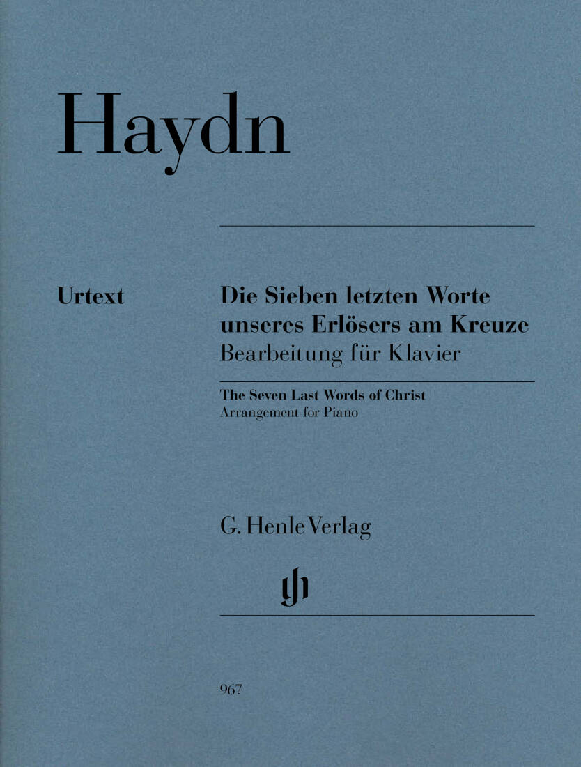 The Seven Last Words of Christ - Haydn/Scheideler - Piano - Book