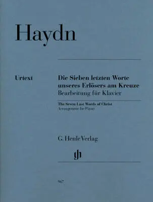 G. Henle Verlag - The Seven Last Words of Christ - Haydn/Scheideler - Piano - Book
