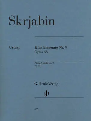 G. Henle Verlag - Sonata No. 9, Op. 68 - Scriabin/Rubcova - Piano - Book