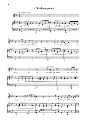 Liederkreis, Op. 39 Versions 1842 and 1850 - Schumann/Ozawa - High Voice/Piano - Book