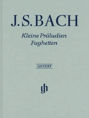 G. Henle Verlag - Little Preludes and Fughettas - Bach - Piano - Book - Hardcover