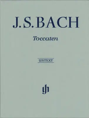 G. Henle Verlag - Toccatas BWV 910-916 - Bach/Steglich - Piano - Book - Hardcover