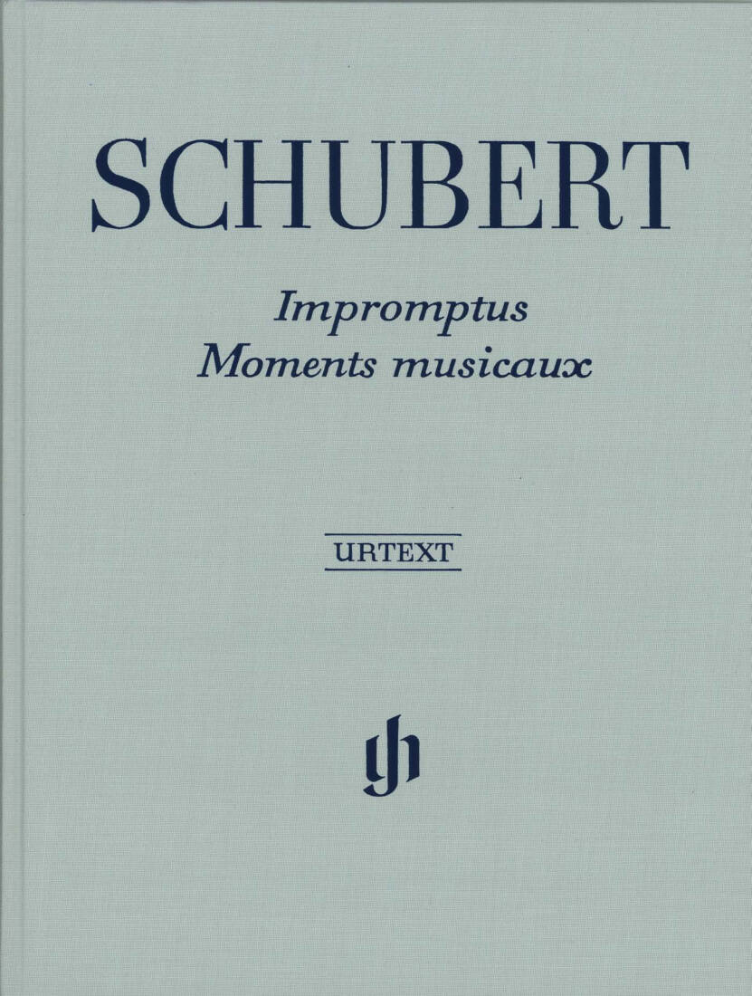 Impromptus and Moments Musicaux - Schubert - Piano - Book - Hardcover
