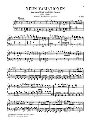 Variations for Piano, Volume 1 - Beethoven - Piano - Book - Hardcover