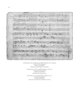Variations for Piano, Volume 1 - Beethoven - Piano - Book - Hardcover