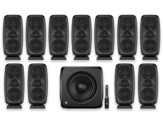 IK Multimedia - iLoud MTM MKII + iLoud Sub 7.1.4 Immersive Bundle