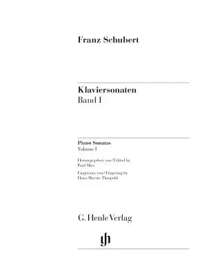 Sonatas, Volume 1 - Schubert/Mies - Piano - Book - Hardcover
