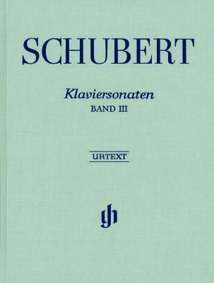 Sonatas, Volume 3 - Schubert/Badura-Skoda - Piano - Book - Hardcover