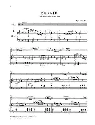 6 Sonatas for Piano and Violin Op. 10 (b) - Weber/Zimmermann - Violin/Piano - Book