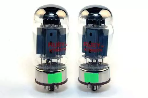 Ruby KT88 Tubes - Matched Pair