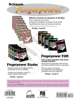 Fingerpower: Level Four - Schaum - Book/Audio Online