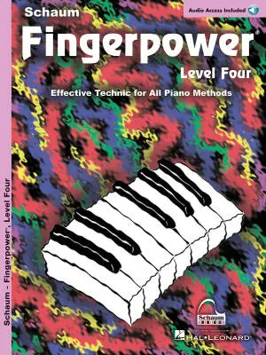 Schaum Publications - Fingerpower: Level Four - Schaum - Book/Audio Online