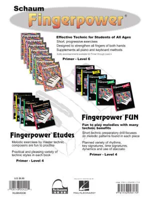 Fingerpower: Level Two - Schaum - Piano - Book