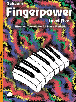 Fingerpower: Level Five - Schaum - Piano - Book